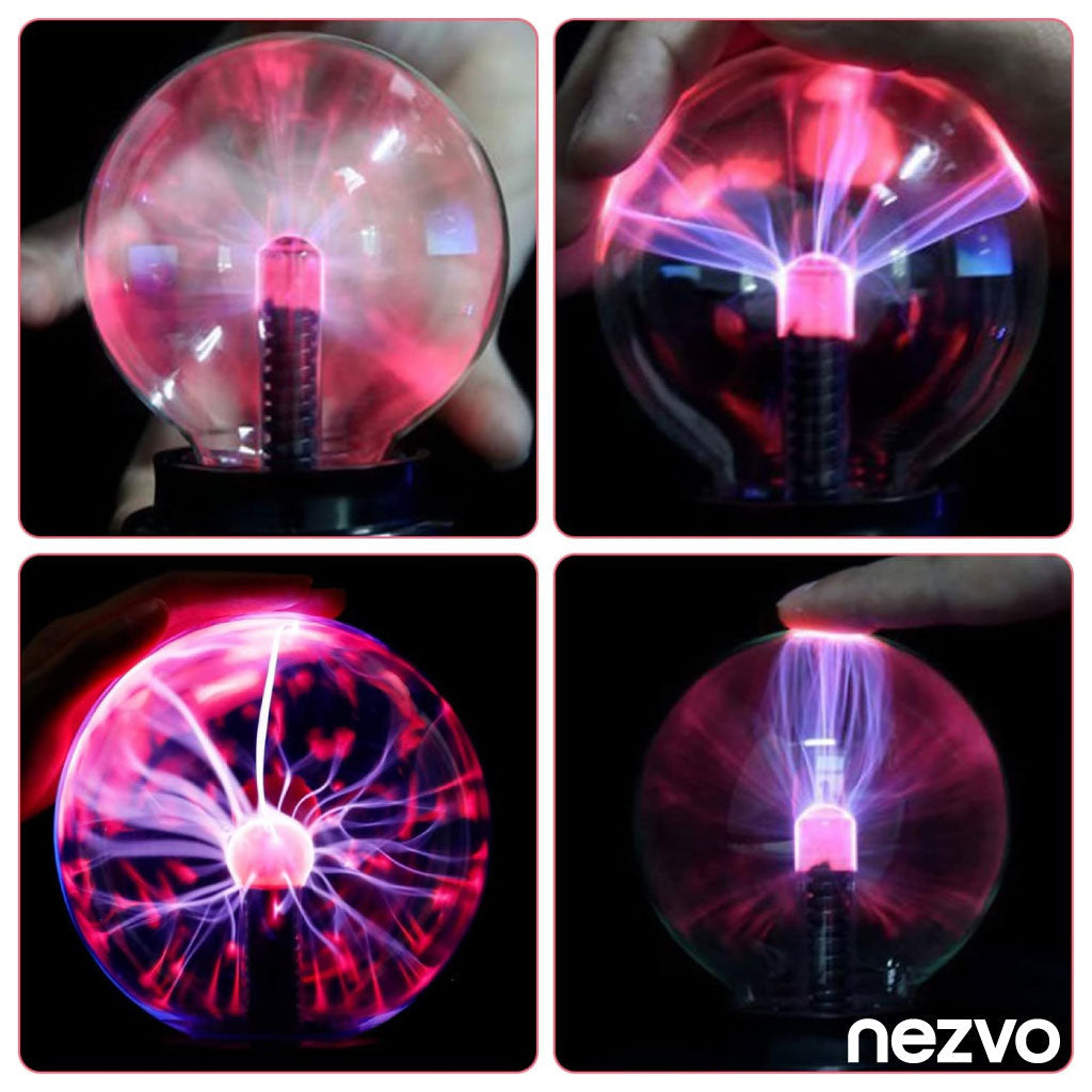 Lumière de Boule de Plasma de Cristal Magique
