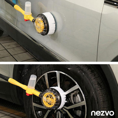 Kit de Brosse de Lavage Rotatif 360°