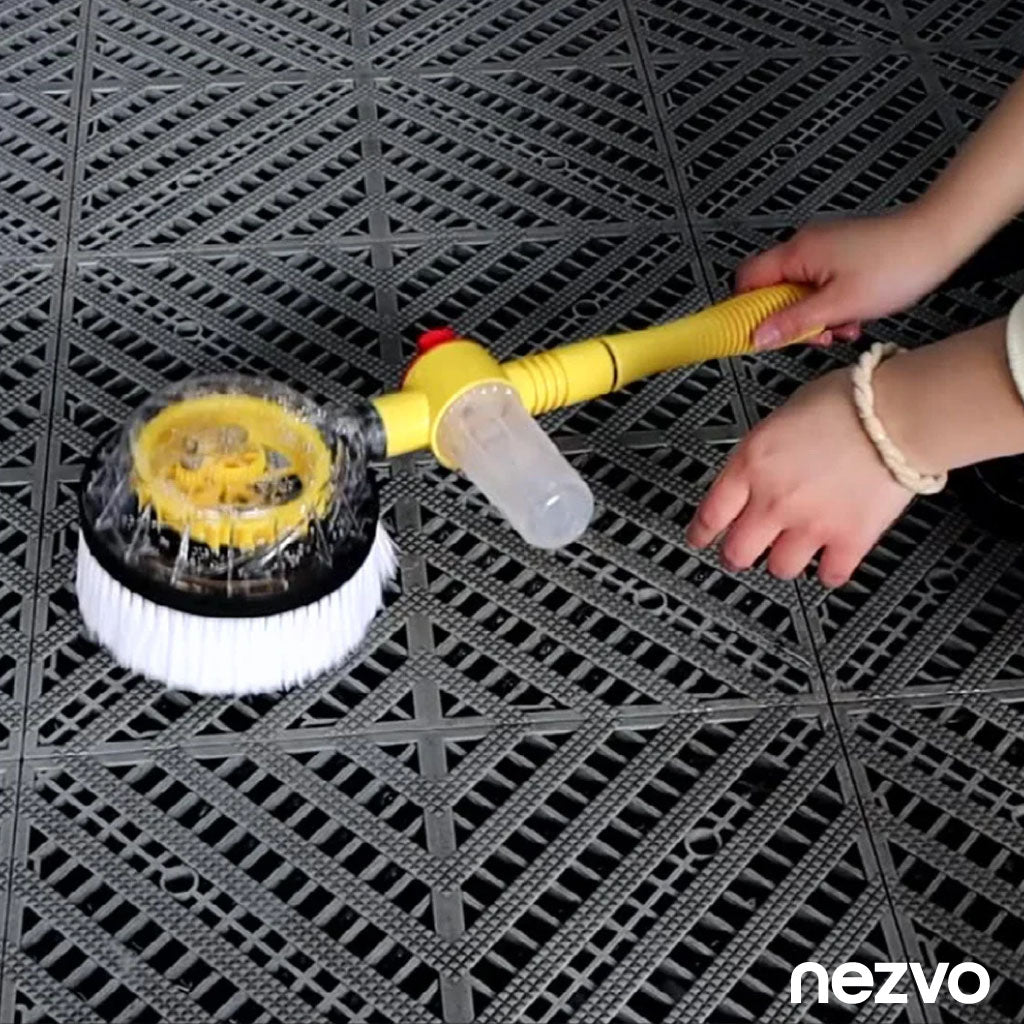 Kit de Brosse de Lavage Rotatif 360°