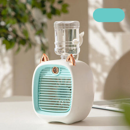 Humidificateur Ventilateur Design Chat – Rafraîchis-toi avec Style