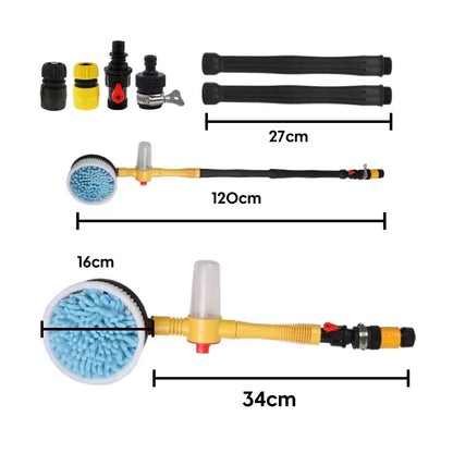 Kit de Brosse de Lavage Rotatif 360°