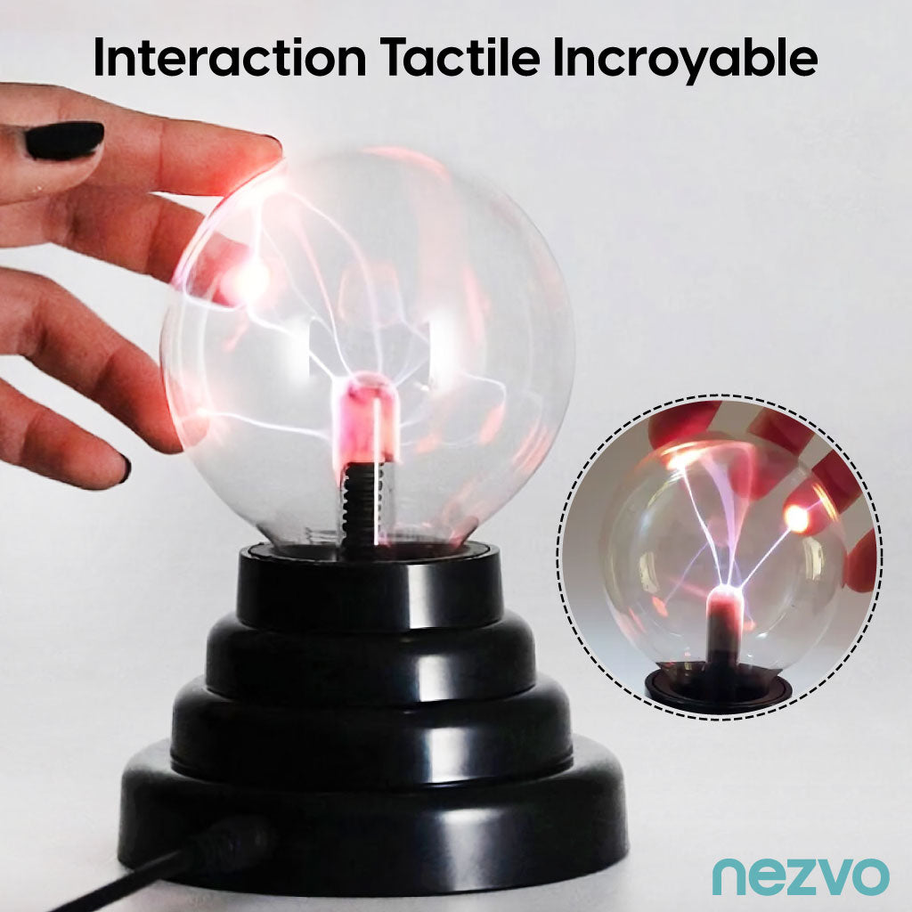 Lumière de Boule de Plasma de Cristal Magique
