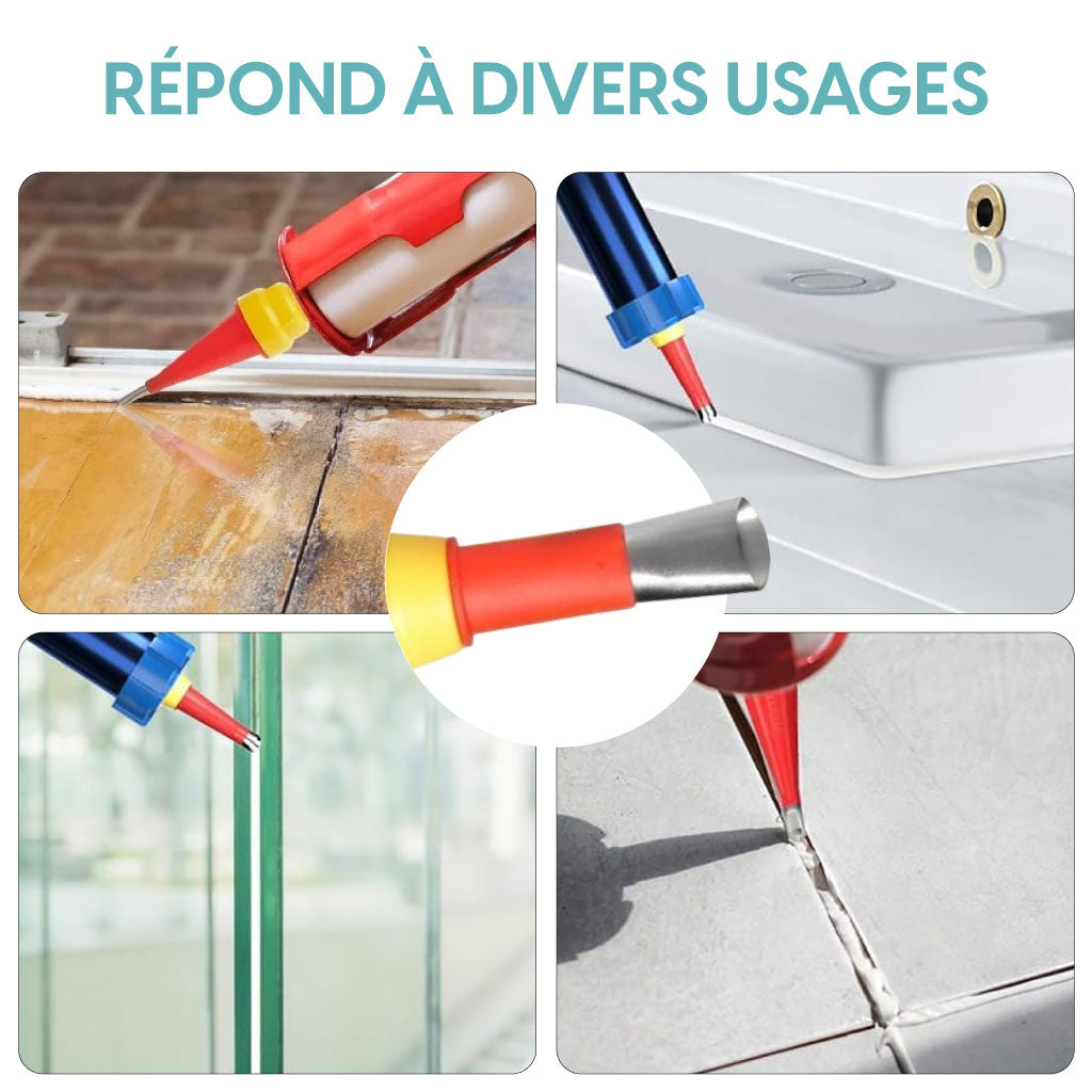 Kit d'Outils de Calfeutrage Universel Intégré – Finition Parfaite et Application Facile