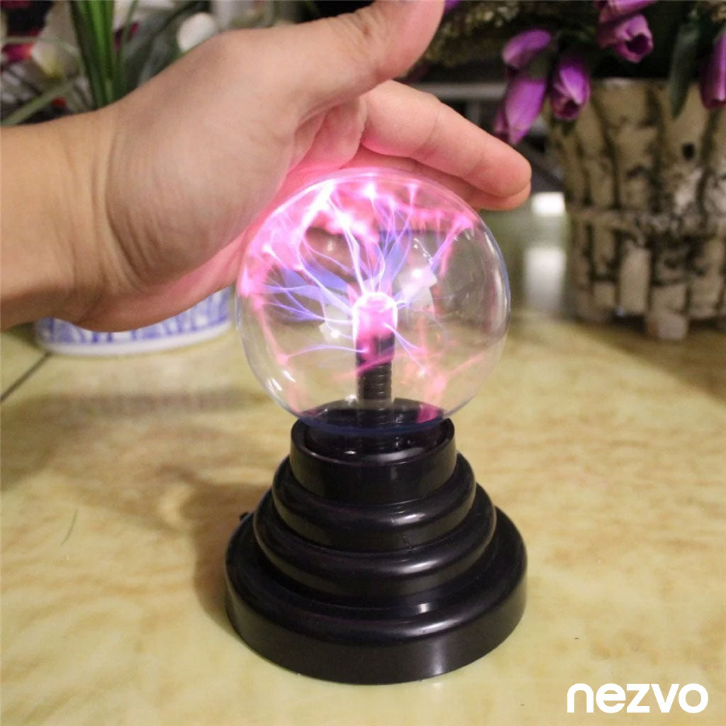 Lumière de Boule de Plasma de Cristal Magique