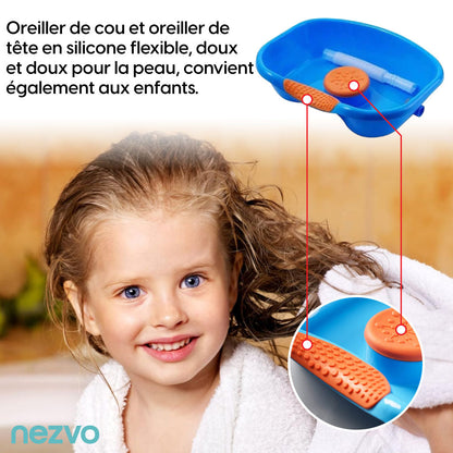 Lavabo Portable Pour Personnes Alitées, Shampoing, Soins Et Confort