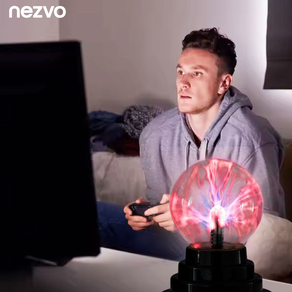 Lumière de Boule de Plasma de Cristal Magique